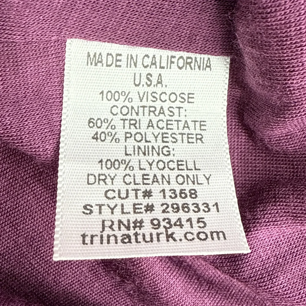 Trina Turk Halter Dress Size 4 Empire Waist Sheath Multicolor Abstract Print - Picture 10 of 12